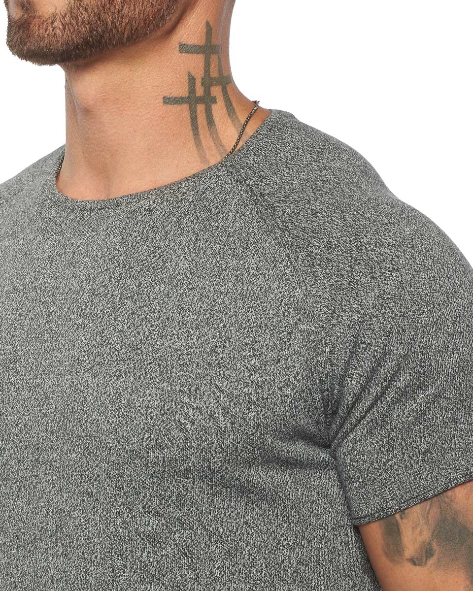 Lightweight Fitted Short-Sleeve Sweater | Weston Jon Bouchér