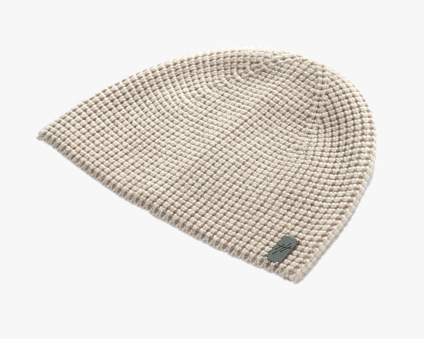 Aspen Cashmere & Wool Waffle Knit Skullcap Beanie