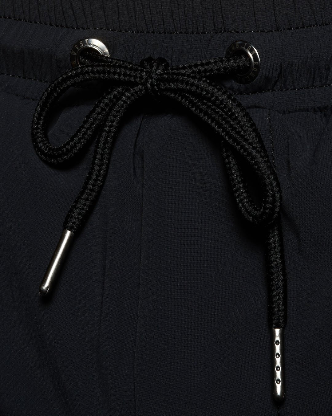 Shore Slim Fit Luxury Sport Swim Trunk - Black - WESTON JON BOUCHÉR