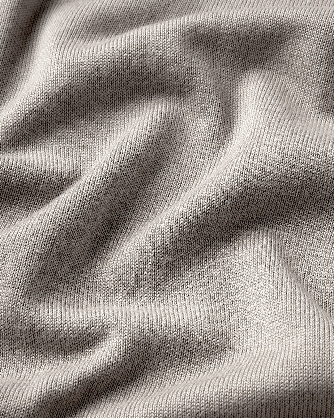 SS Lightweight Slim Fit Sweater - Bone - WESTON JON BOUCHÉR