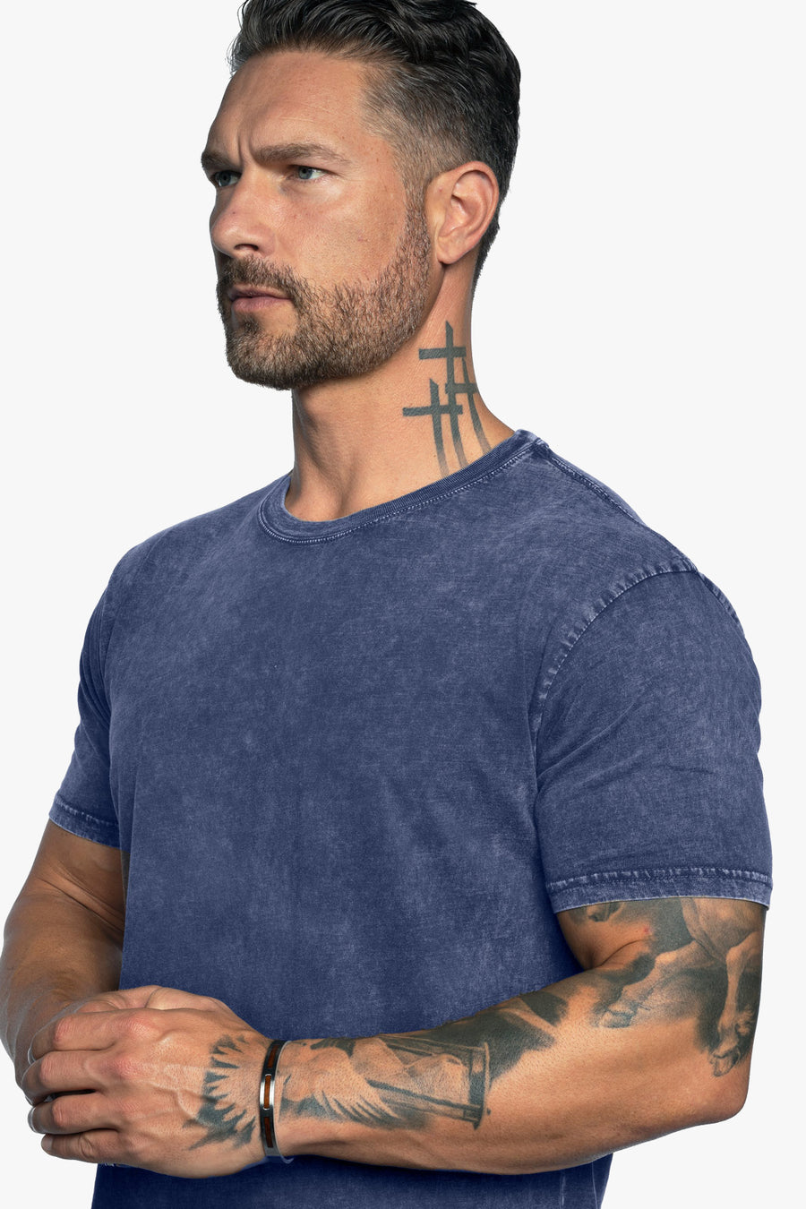 The Stone Wash Crew Neck RELAXED Tee - WESTON JON BOUCHÉR