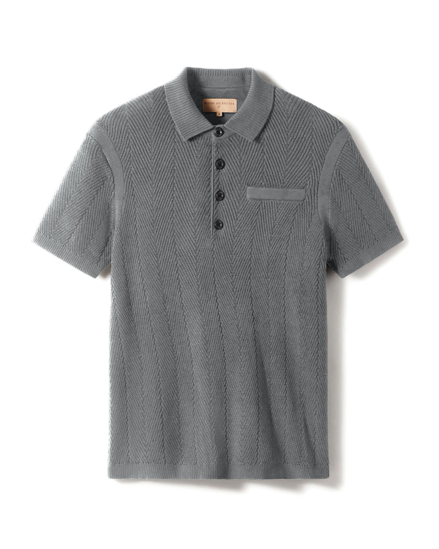 Alastair Slim Fit Knit Polo