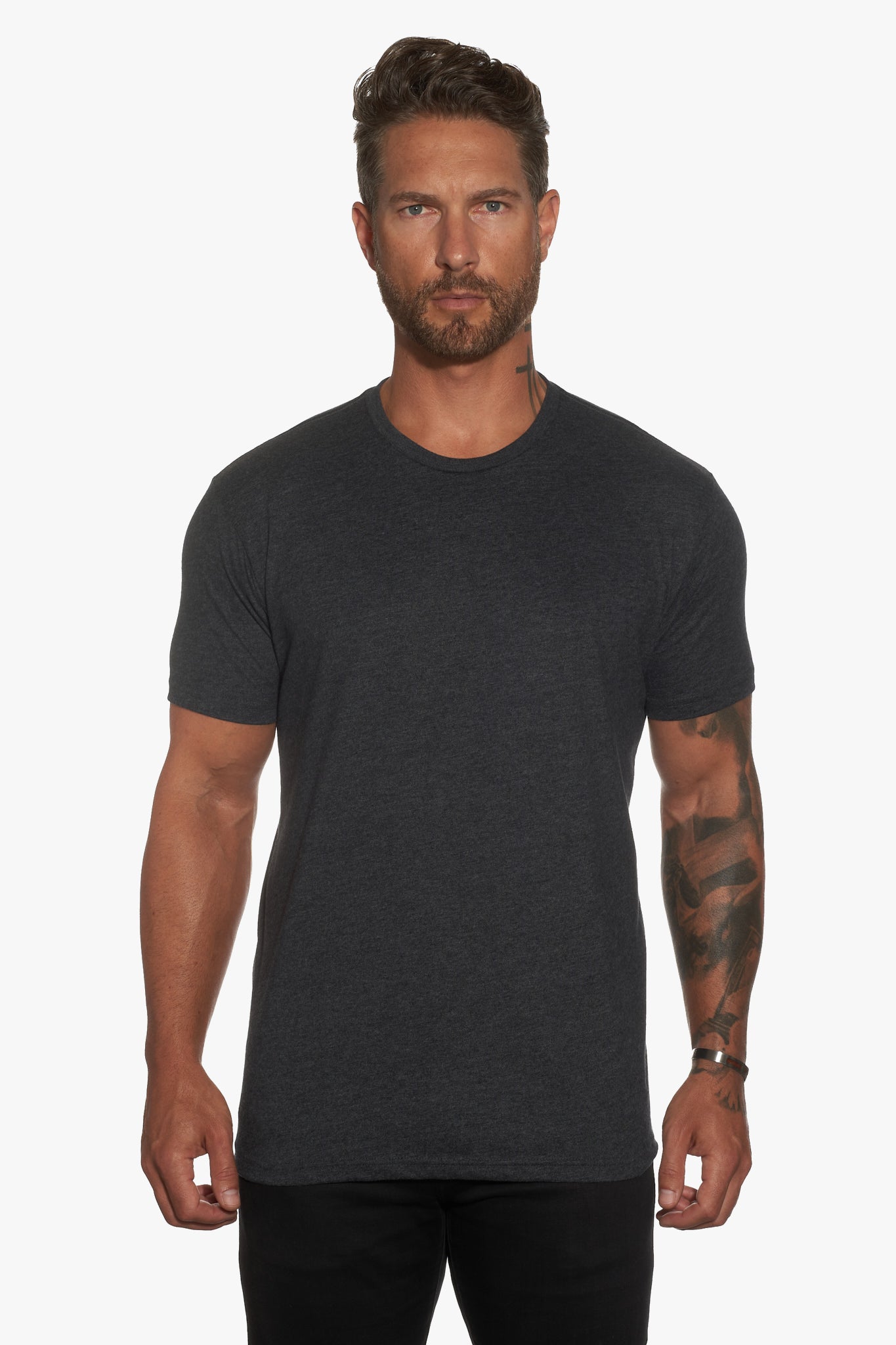 Ultra Soft Fitted Crew Neck Tee