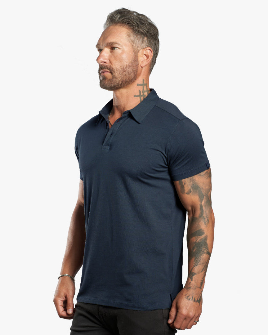 Addison Jersey Knit Slim Fit Polo [Lightweight]