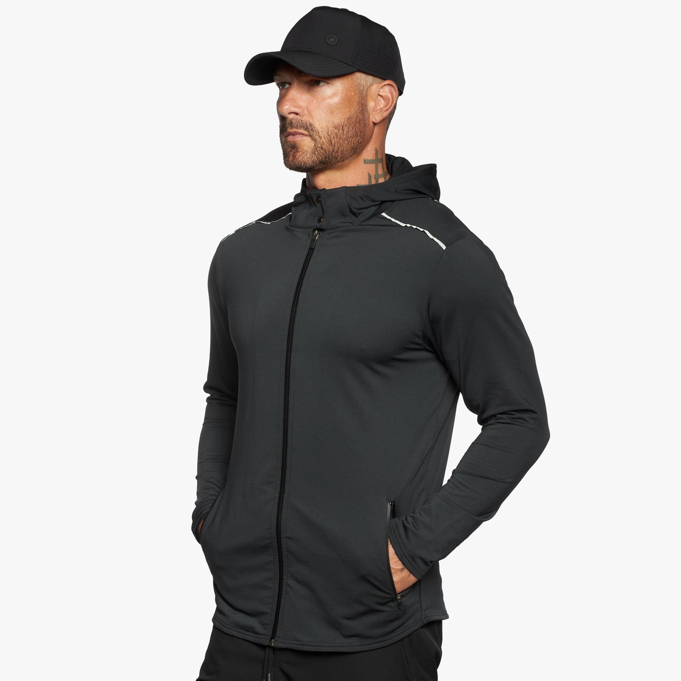 Trinity Slim Fit Training Zip Hoodie Jacket