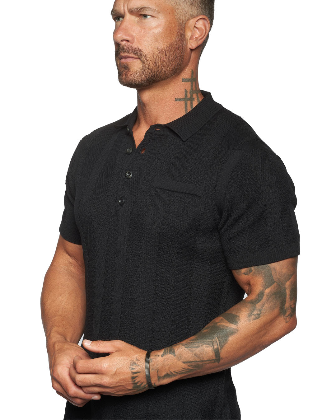 Fitted polo shirts best sale