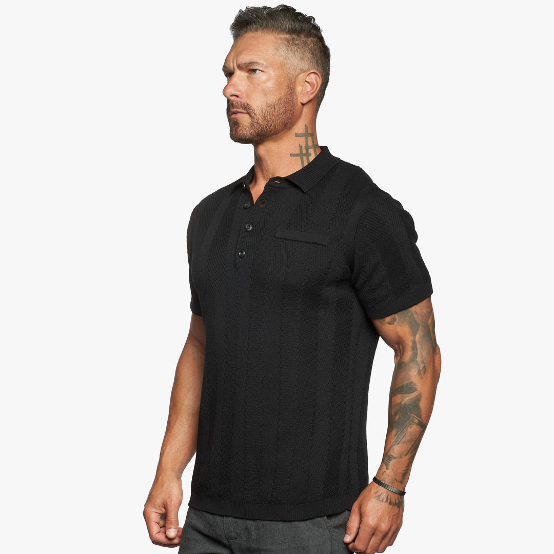 Alastair Slim Fit Knit Polo