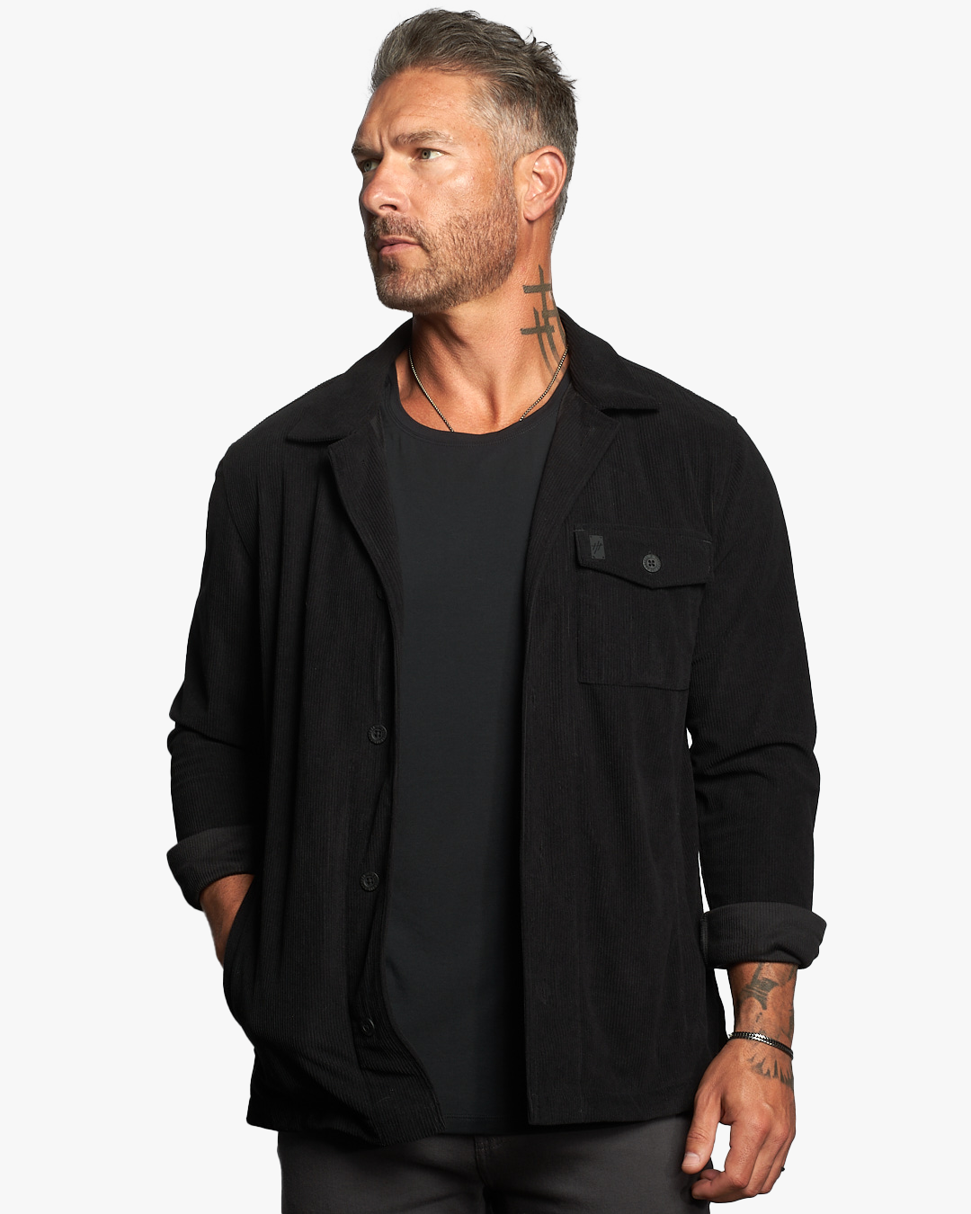 Stellan Corduroy Slim Fit Overshirt - PREORDER