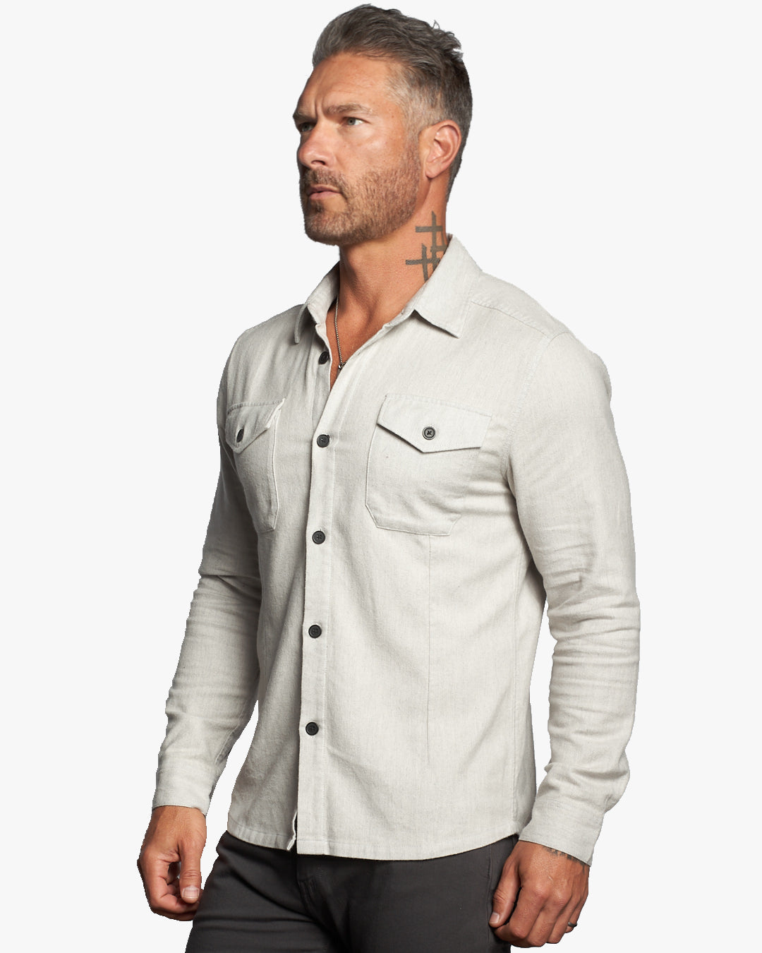 Tailored Button-Up Shirt outlet