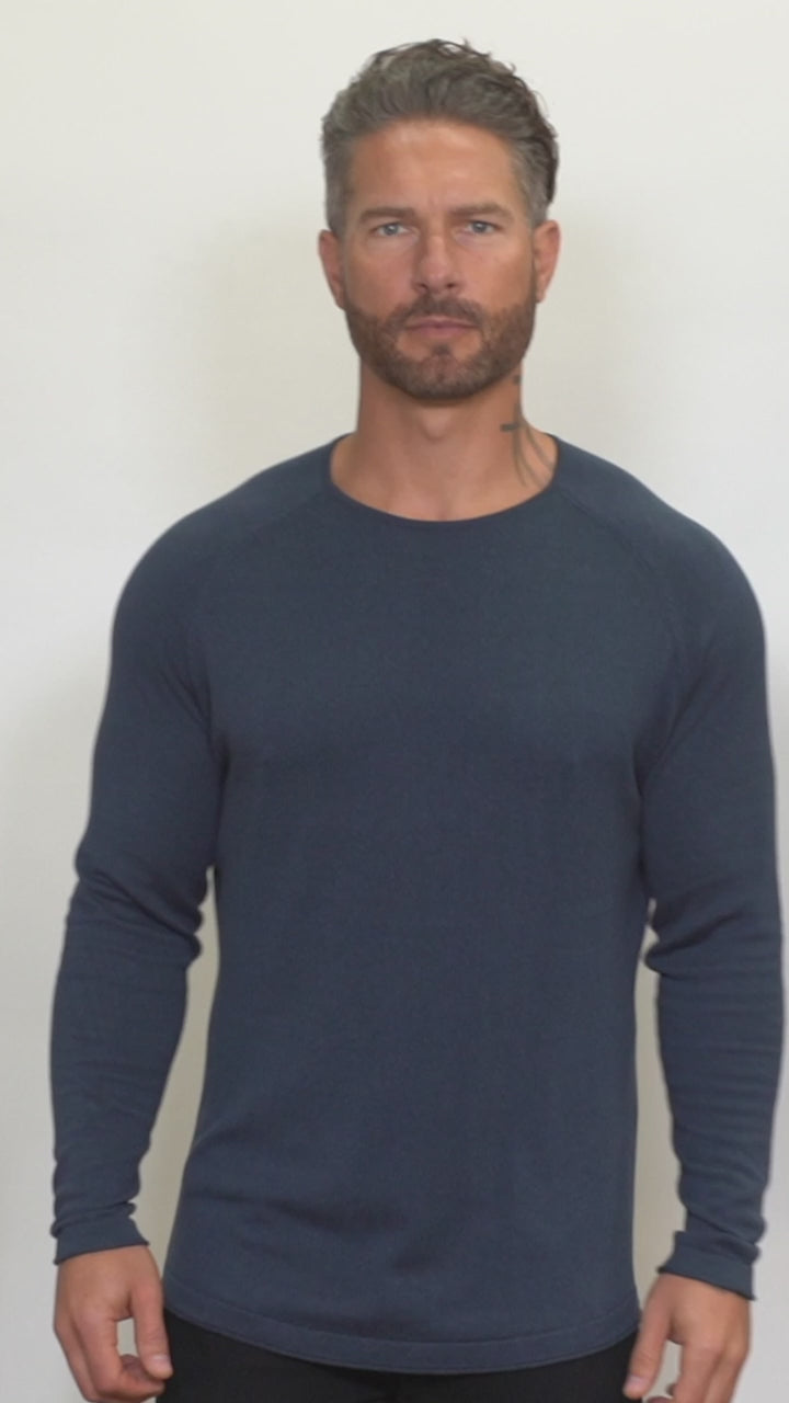 The Lightweight Slim Fit Sweater for Men Weston Jon Bouch r